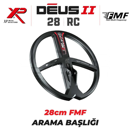Deus 2 Dedektör - 28cm FMF Başlık, WS6 Kulaklık, Ana Kontrol Ünitesi