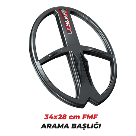 Deus 2 Dedektör - 34x28cm FMF Başlık, WS6 Kulaklık, Ana Kontrol Ünitesi