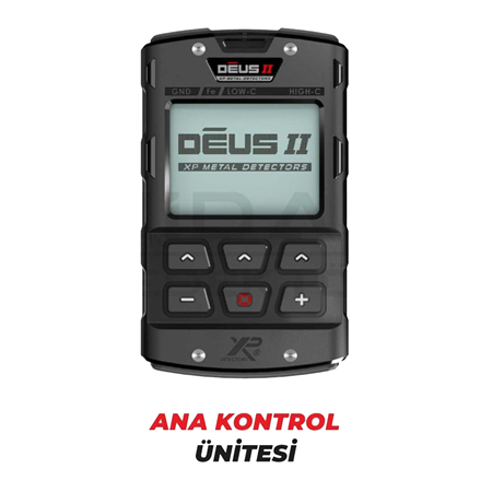 Deus 2 Dedektör - 34x28cm FMF Başlık, WS6 Kulaklık, Ana Kontrol Ünitesi